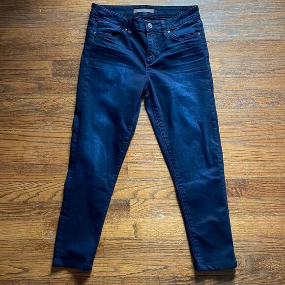 Joe’s Jeans Size 28 High Rise Dark Wash Cropped Jeans - Picture 1 of 6